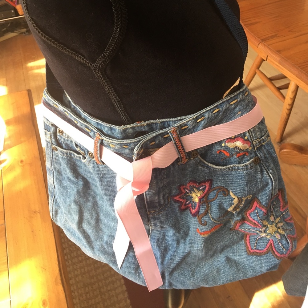 Denim pocketbook